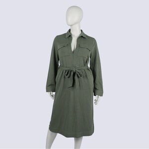 Boden Olive Knit Dress Size 10